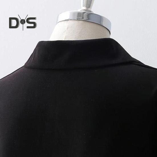 Women Shirt Lapel Lantern Long Sleeve Single Breasted Shirt Tops Solid Color Loose Fit Work Casual Daily Tops