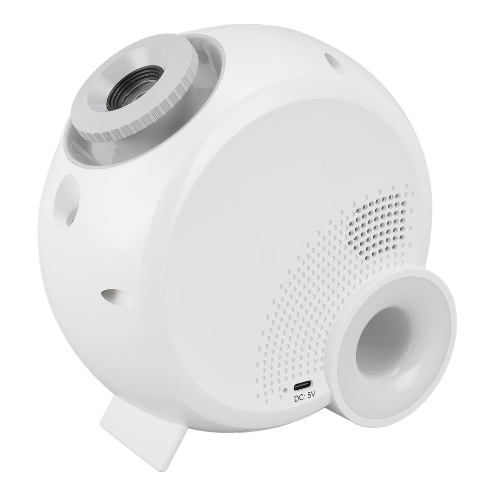 Star Projection Night Light Bluetooth Speaker USB Night Sky Ceiling Projector with 15 White Noise
