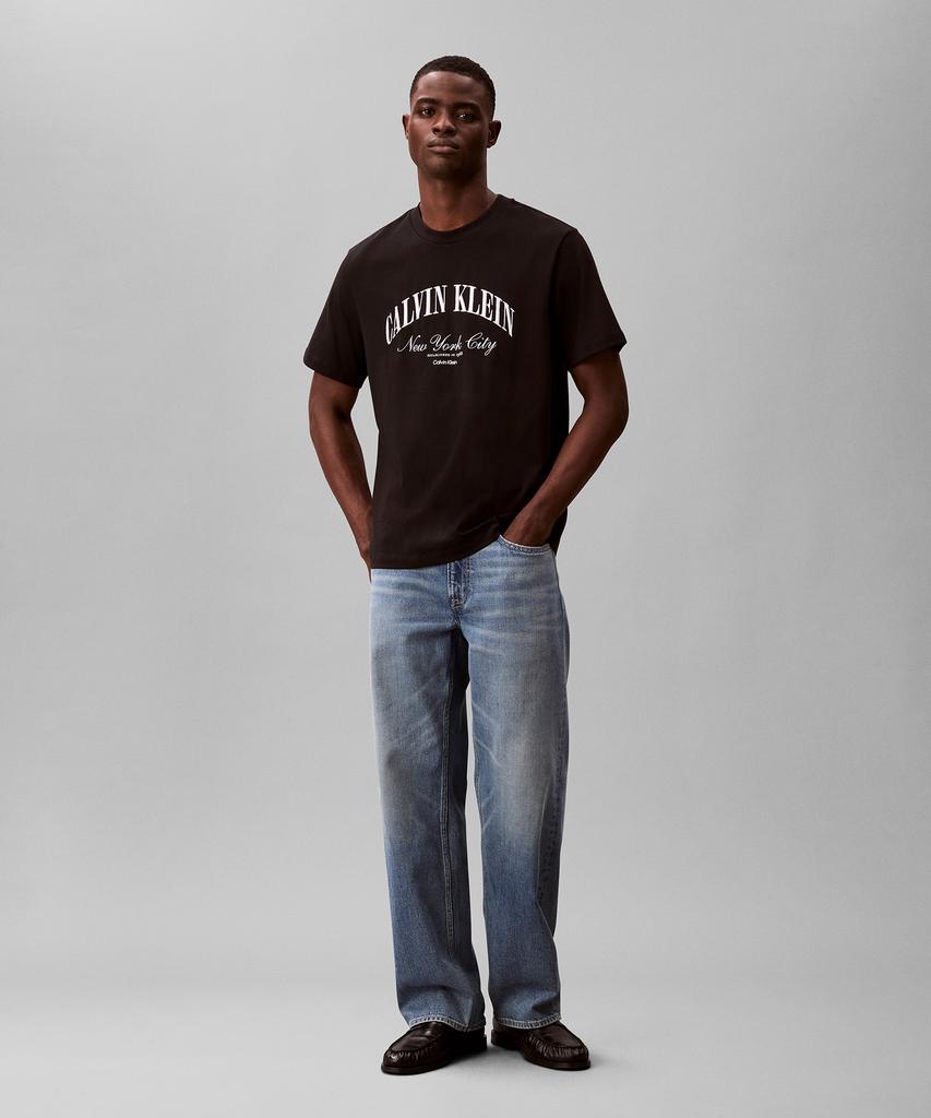 Kaelbinkeullainjin Heritage Embroidered Logo Graphic Short Sleeve T-Shirt 4Rf820G Ub1