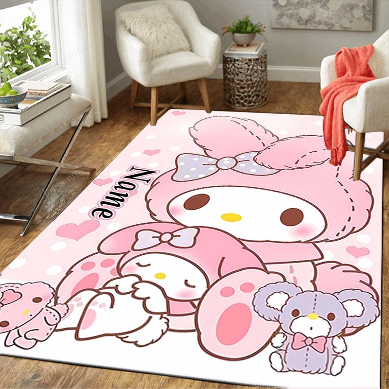 Custom 1Pc Pochacco'S Musical Adventure Rug Office Carpet Indoor Outdoor Entrance Doormat Nonslip Soft And Comfortable Living Room D2915281