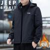 JEEP SPIRIT Men's Autumn/Winter Fleece Jacket