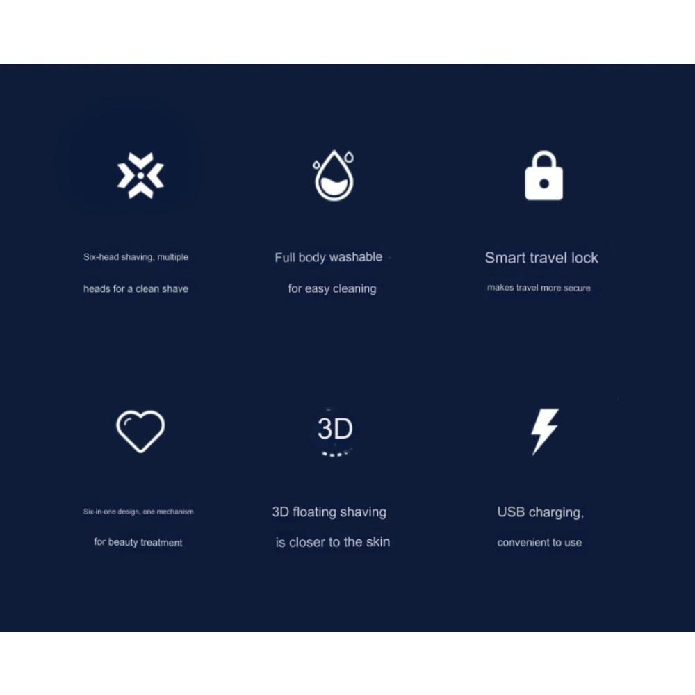 Многофункциональная электрическая бритва — фото 7