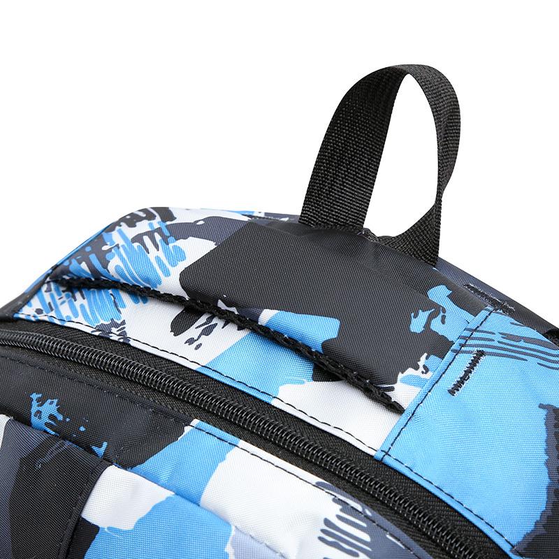 Large Capacity School Bag Backpack Set Male Female Student Three-Piece Backpack