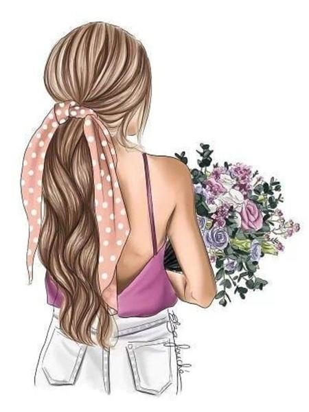 

Алмазная картина Полная женщина Текст Полная квадратная/круглая вышивка Девушка Мозаика Мультфильм Наклейка на стену Full Round 20x30CM