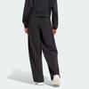 Adidas Loose Drawstring High-Waisted Tennis Wide-Leg Sports Pants Women pants KW4472