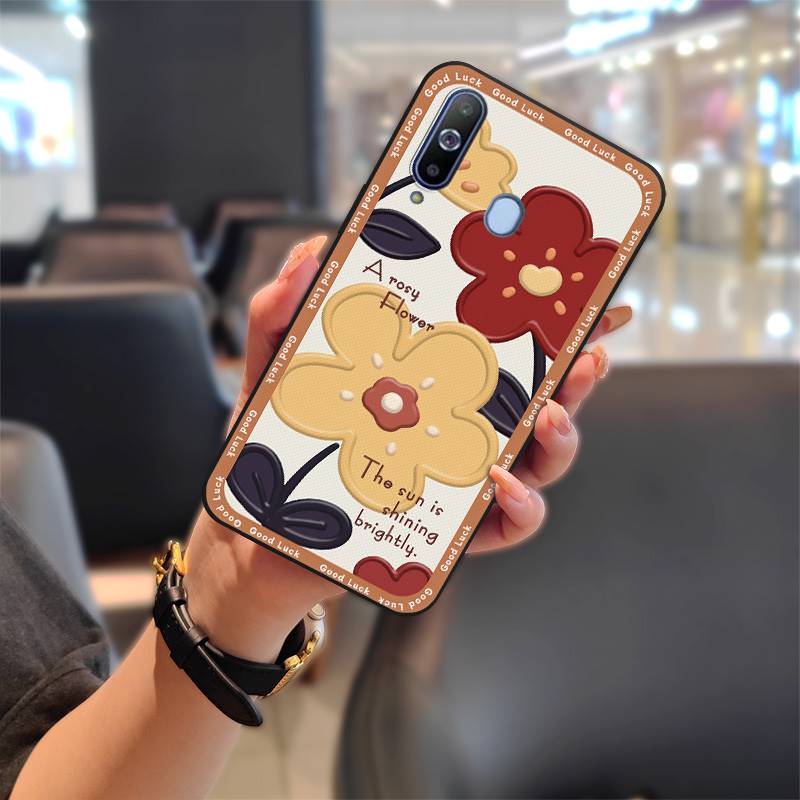 Anti-knock TPU Phone Case For Samsung Galaxy A8S/SM-G8870 Cartoon Silicone Dirt-resistant Fashion Design Cute Shockproof
