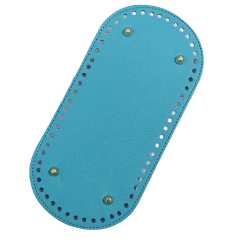 DIY Handmade Oval Bag Base - HyunA Crochet Leather Woven Plate 25*12