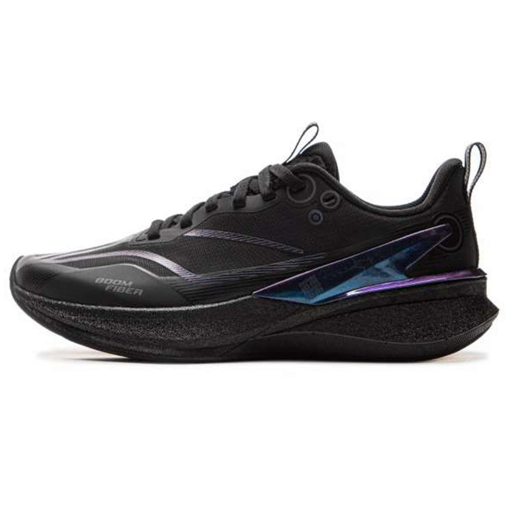 Li Ning Kids Running Rabbit 8 Pro Fashion Comfortable Non-Slip Rebound Lightweight Shock Absorption Running Shoes Men Running Shoes Black YKFV130-1
