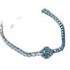 Silver-Plated Four-Leaf Clover Zircon Bracelet - Exquisite Handcrafted Jewelry