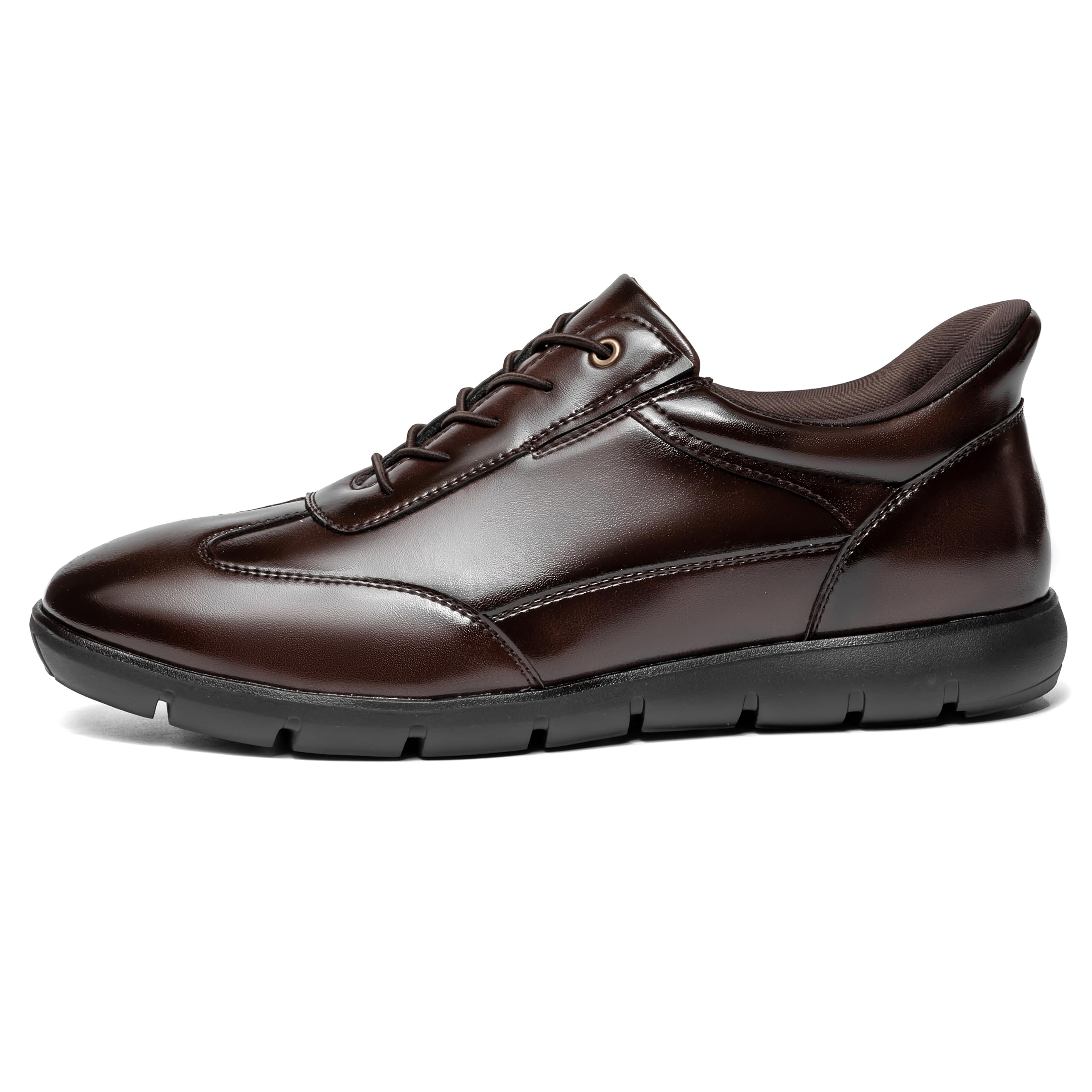 

Foxsense Business Shoes While Supervised by a Physical Leather Running Sneakers with Arch Formal Dress Walking Premium Comfortable to Walk Premium