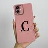 Case For Samsung A07 Cute Lover Letters Soft Phone Back Cover For Galaxy A07 4G Full Protection Liquid Silicone Shockproof Funda