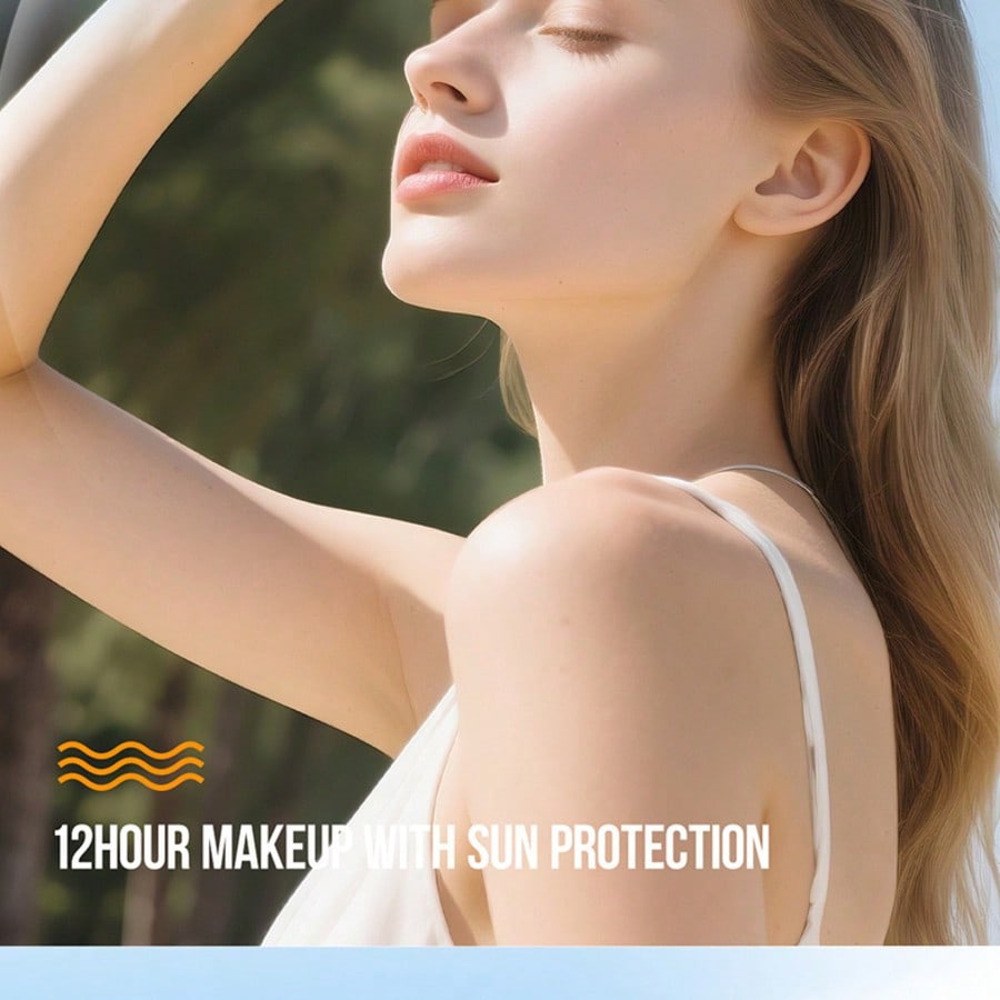Wrinkle Whitening Sunscreen Spray, Lightweight, Non-Greasy, Moisturizing, Waterproof, Facial UV Prot