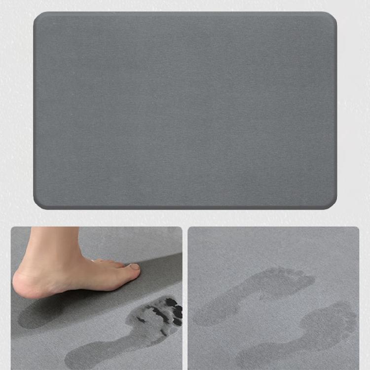 Kieselgur Absorptions-Badezimmer-Matte Optionale Größe Rutschfest Schnelltrocknend Bodenmatte für Innen und Außen Fußmatte