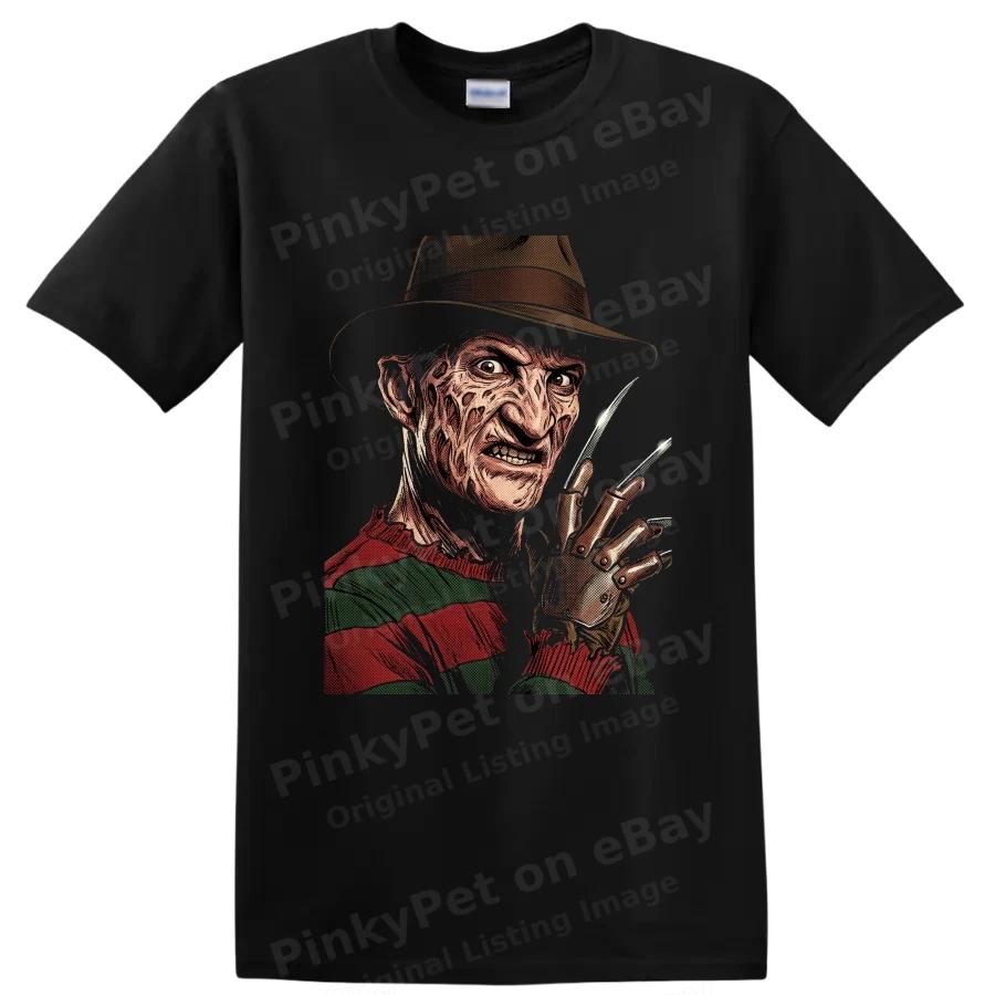 Horror Slasher Glove T Shirt Vintage Comic Graphic w/ Burned Dream Stalker Tee