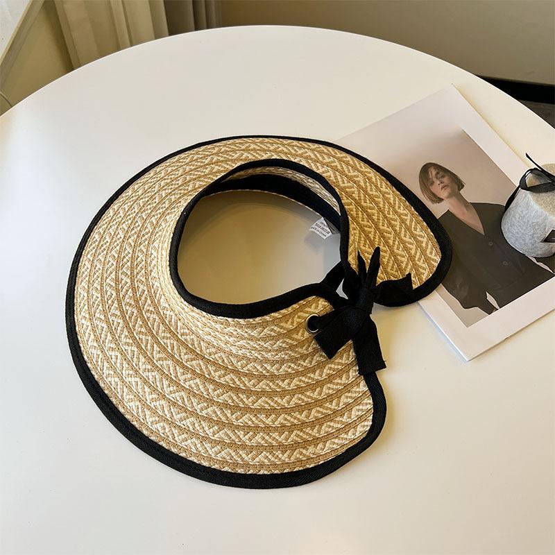 Sun Protection Hat for Women Full Sun Protection Cover Foldable Travel Sky Top Hat Summer Sun Protection Casual Sun Hat