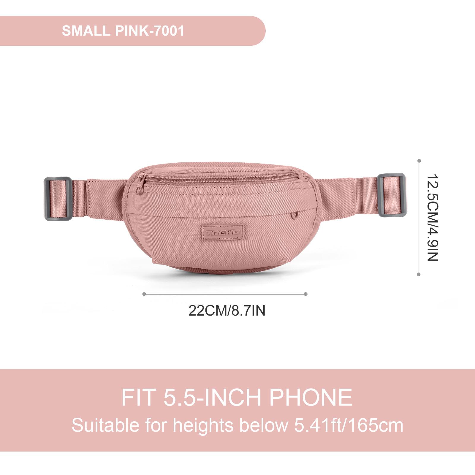 Поясная сумка Fanny Packs для женщин, водонепроницаемая поясная сумка с регулируемым ремешком для путешествий, спорта, бега, мини-модная сумка через плечо