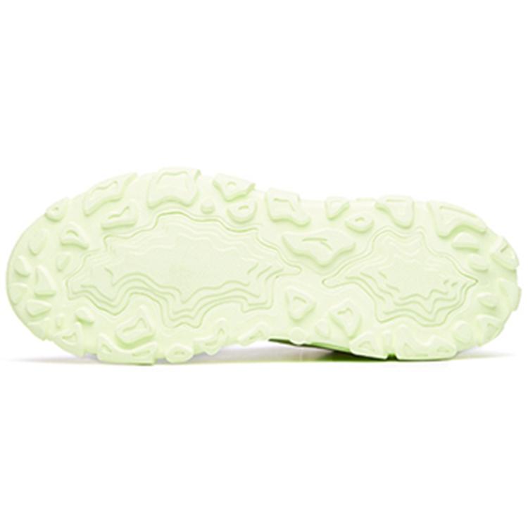 ANTA Chunky Sneakers Men's Low top White/Neon Green 112228860-4