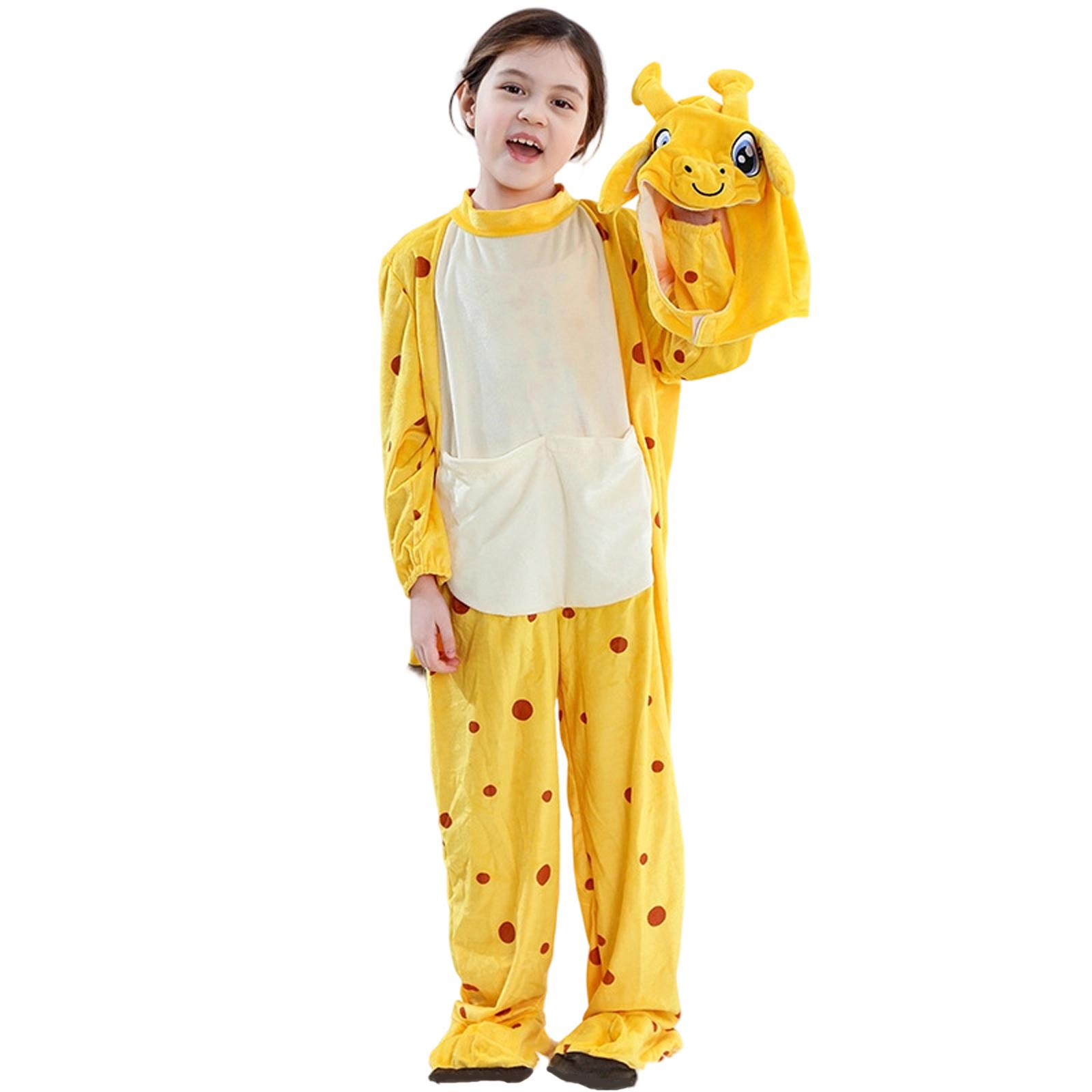 

Children s Fashionable Casual Fleece Jumpsuit 150 жёлтый