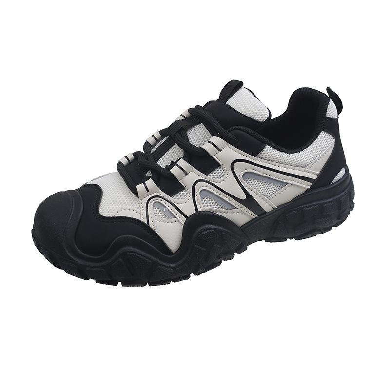 Ugly and Cute Big Head Dopamine Colorblock Daddy Shoes Women's Summer New Mesh Breathable Lightweight Casual Sneaker