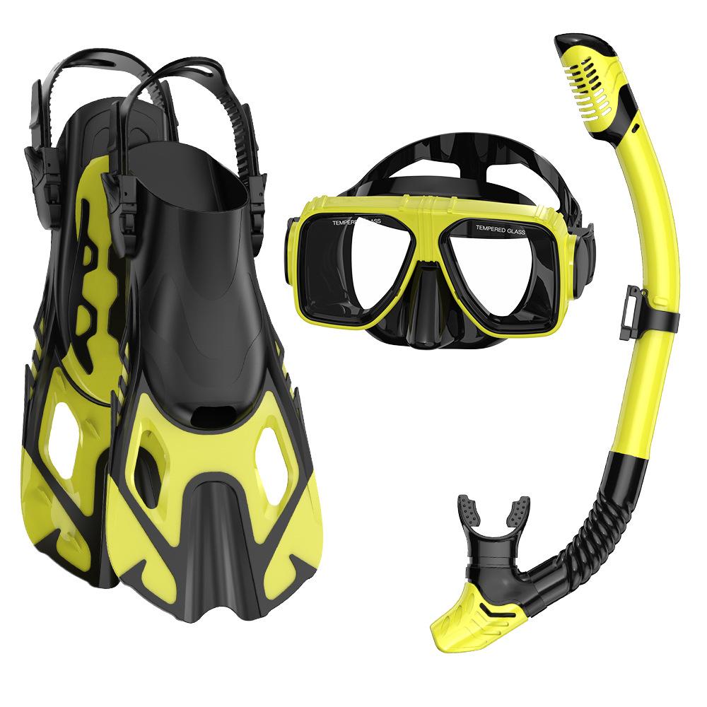 Top-Selling Diving Set: Mask, Silicone Snorkel & Professional Fins