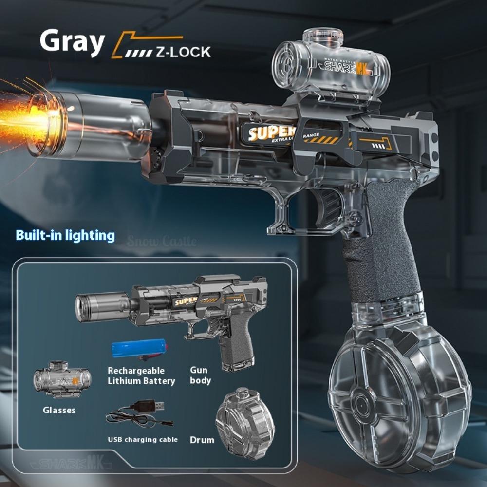 Explosives Feuerlicht, kleine Eismaus elektrische Wasserpistole, Hochgeschwindigkeits-Dauerfeuer-Verbindung, Impuls-Rücklauf-Wasserpistole, Kinder-Wasserpistolenspielzeug