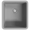 VidaXL Kitchen Sink In Granite Single Bowl Grey Decoration Kitchen Home 142961