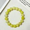 Natural Stone Beaded Bracelets for Women 10mm Round Beads Chalcedony Bangle Handmade Jewelry Gifts