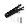 Watch Repair Spring Bar Pliers Set: 6825 Spring Bar Removal Tool, V-shaped Band Remover, Spring Bar Screwdriver for Clock Repair