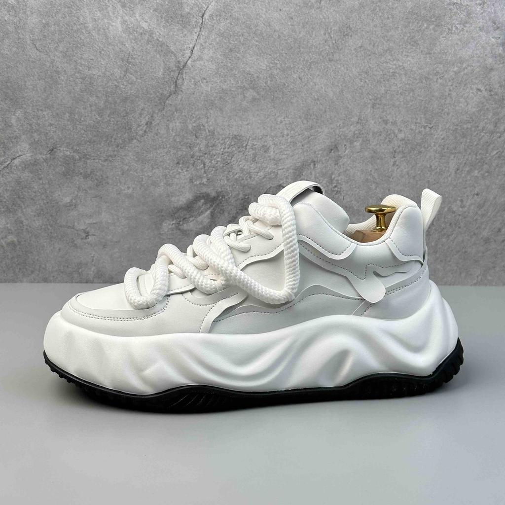 Fashion Luxury Designer Men's Purple White Everyday All Match Causal Shoes Male Loafers Flats Sports Walking Sneakers Zapatos Hombre