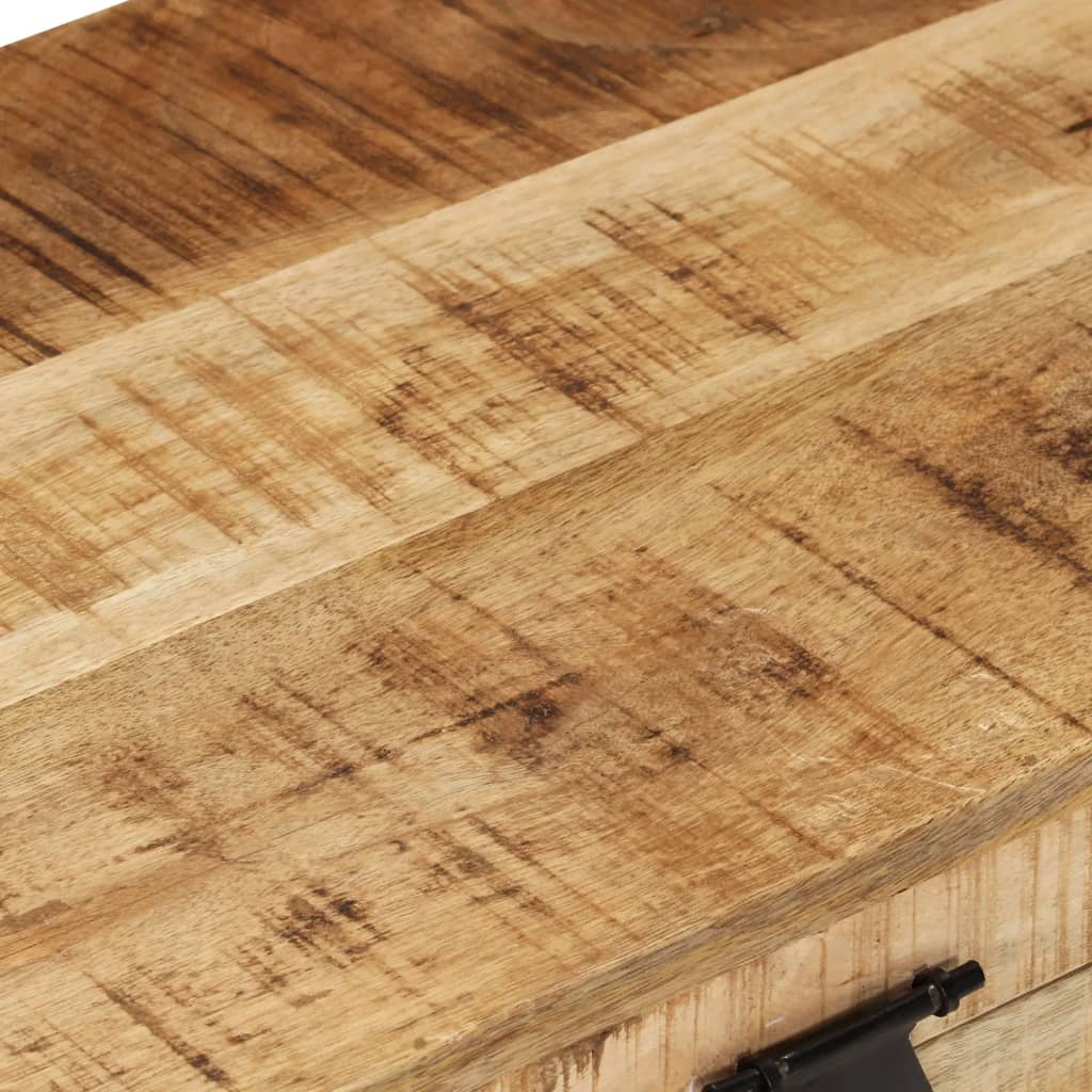 Vidaxl Solid Raw Mango Wood Chest