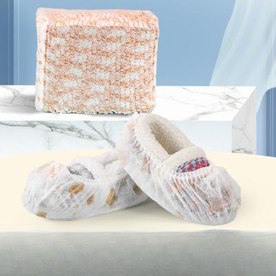 100pcs Durable Waterproof Disposable Shoe Covers Keep Your Feet Dry and Floors Spotless In Any Situation
