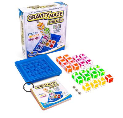 Thinkfun Educational Game Gravity Maze Builder 76551 Ages 5 and Up Game for Japanese Explanation Included (Board Children)
