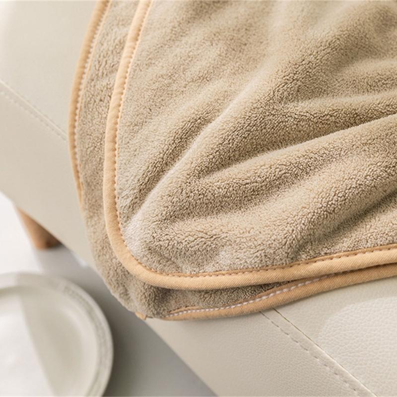Baby Hooded Bath Towel UltraAbsorbent QuickDrying Soft CoralVelvet Bathrobe Blanket Sleepwear Children InfantPoncho