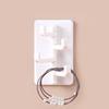 Creative Organ Wall-mounted Keychain for Bathroom Rack Kitchen Hook Crochet Studless Seamless Wall Hook ABS Wall Hook
