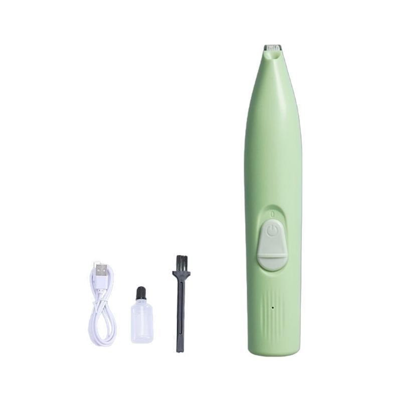 Cats Grooming Shaver with Light Low Noises USB Rechargeable Shaver Pet Hair Trimmers Set Dogs Cats