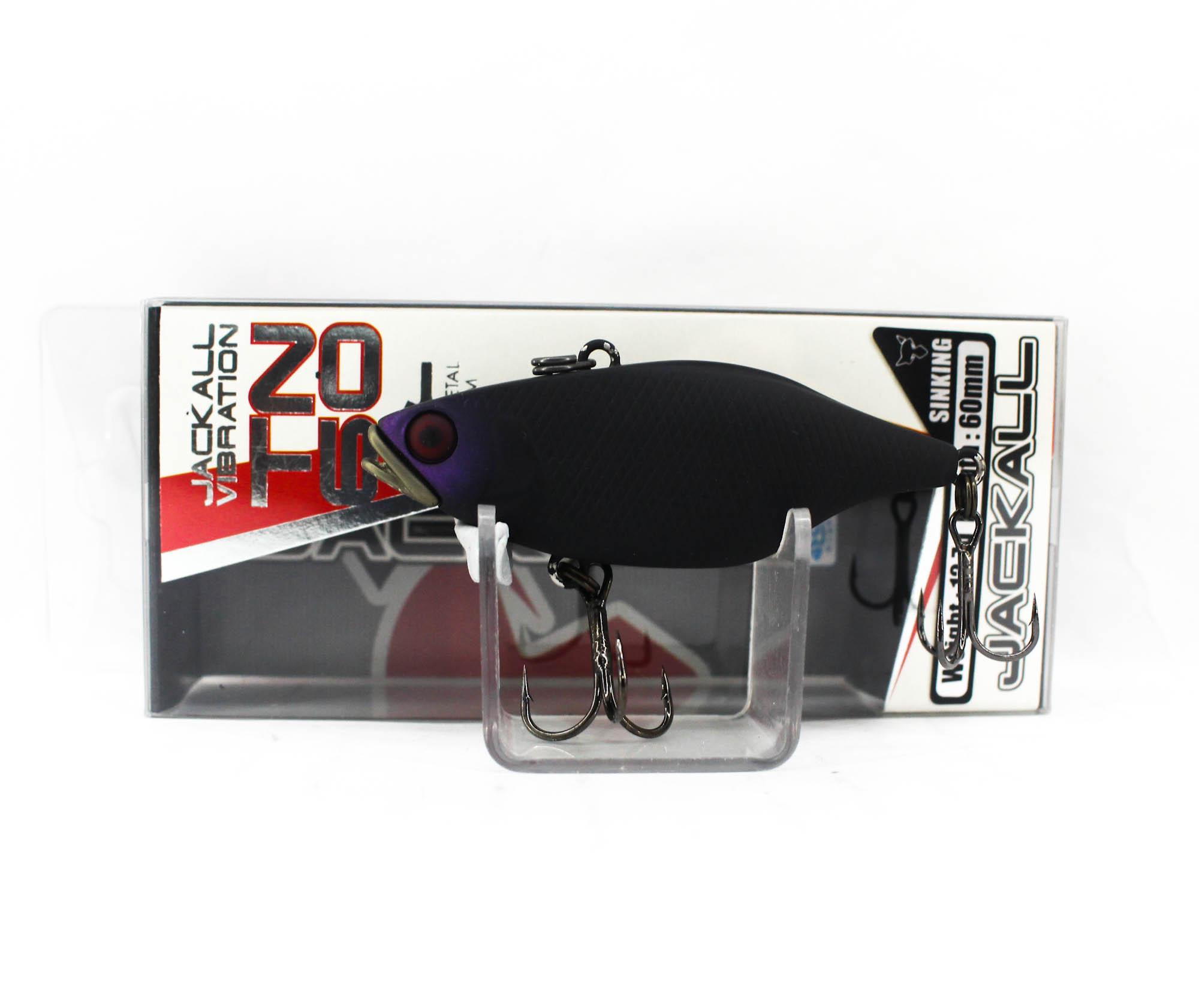 Jackall TN 60 Regular Vibration Lure Mat Black (6207)