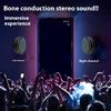 Portable Bone Conduction Speaker Wireless Stereo Sound Waterproof Bluetooth-compatible Speaker with Suction Cup