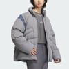 Adidas FW24 FUSTL Series P DJK Mid Removable Logo Warm Sports Casual Down Jacket Men Jacket Gray JM6174