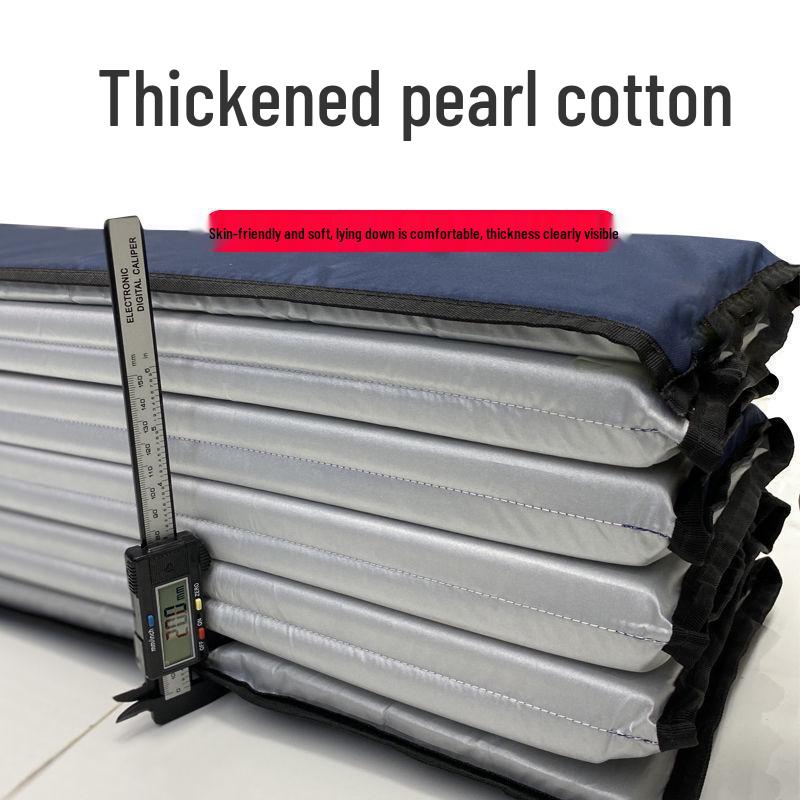 Thickened Waterproof Folding Sleeping Pad: Moisture-Proof Yoga and Nap Mat for Camping and Office Use