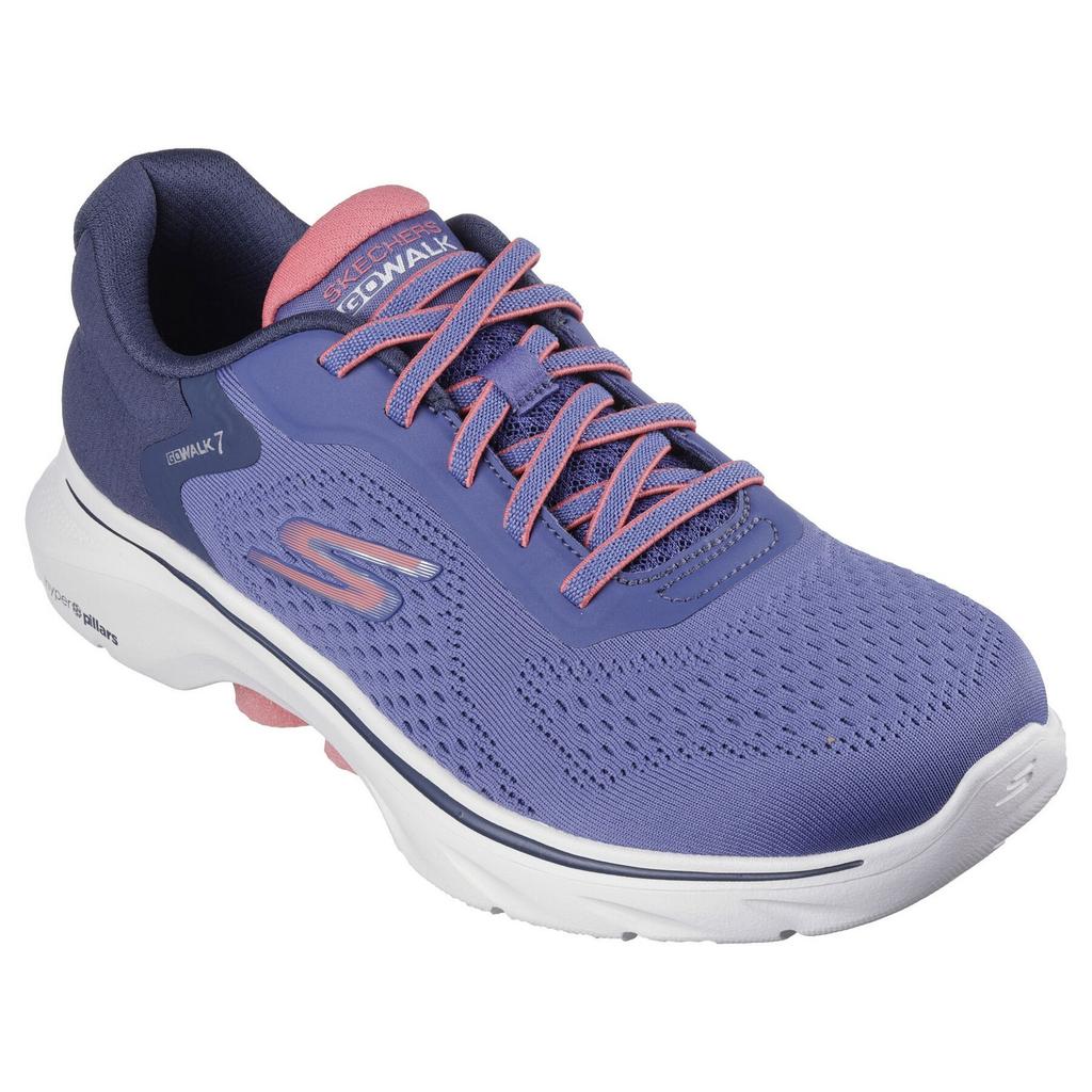 Skechers Womens/Ladies GO WALK 7 - Cosmic Waves Trainers