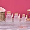 1Pcs Plastic Empty Bath Salt Bottle Cream Cosmetic Jar Cork Jar Container Cork