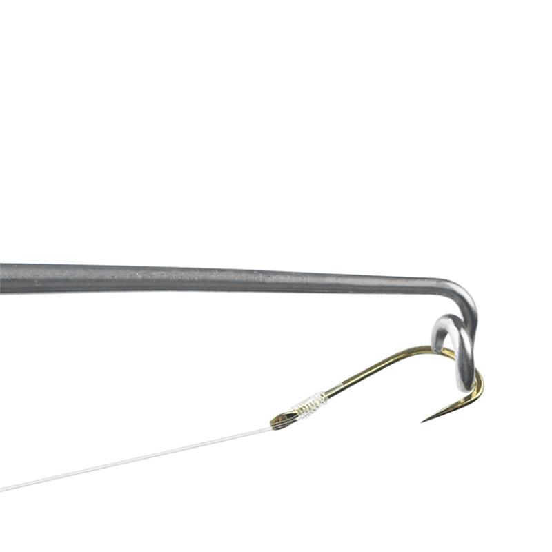 Fishing Blind Poking Fishhook Remover Deep Throat Stainless Steel Unhooking Remover Fish Extractor Deep Throat