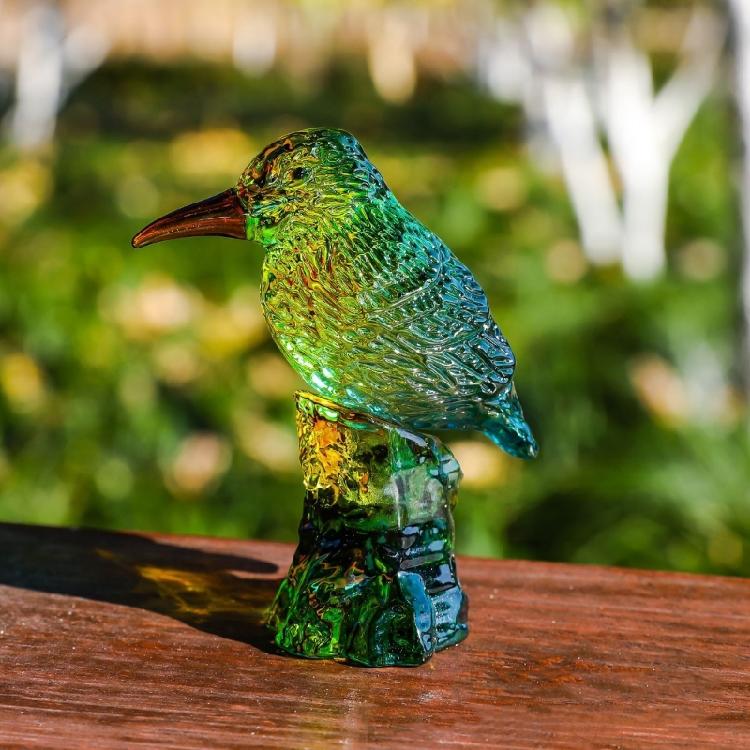 Handmade Bird Figurine Cute Animal Statue Home Table Decoration Ornament Wedding Holiday Gift Decoration