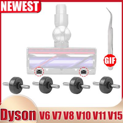 Soleplate Wheels for Dyson V6 V7 V8 V10 V11 V15 DC58 DC59 DC62 Direct Drive Cleaner Head,not for Soft Roller Head