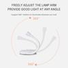 Book Light Reading Light Portable LED Book Lights USB Rechargeable Eye Protection Night Light Mini 360°Clip-On Desk Reading Lamp