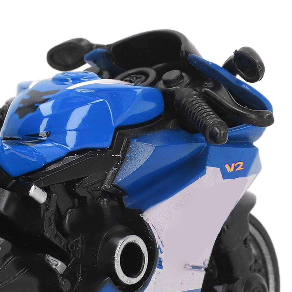 Pull Back Motorcycles Toy Innovative Simulation Alloy Motorcycle Model for Kids Gifts Collection