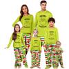 Parent-child Christmas Print Home Suit Long-sleeved Top And Pants