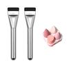 Sseulibo Flat Spatula Foundation Brush Seamless Coverage Makeup Brush Set