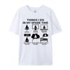 Cotton Tshirt Things I Do In My Spare Time Tshirts Breathable Fall Drop Shipping Sailing Casual Tee Hip Hop Boy Tops
