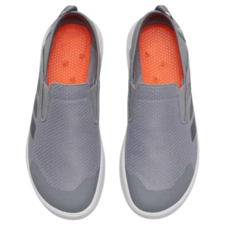 adidas Terrex Boat Slip Resistant Abrasion Resistant Low Top Hiking Shoes Unisex Gray JR1820